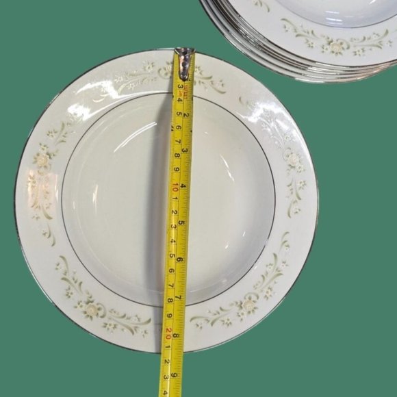 Sango China Japan debutante 3688 Rim Soup Bowl set of 6 dinnerware - Picture 10 of 10